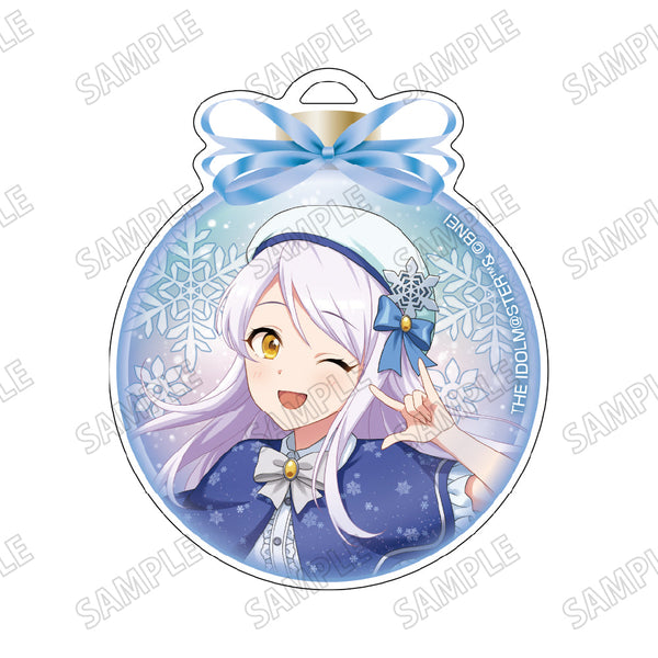 『アイドルマスター シンデレラガールズ』描き下ろしアクリルキーホルダー【スノードームver.】2イヴ・サンタクロース